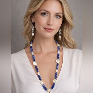 Azure Tide Pearl Set